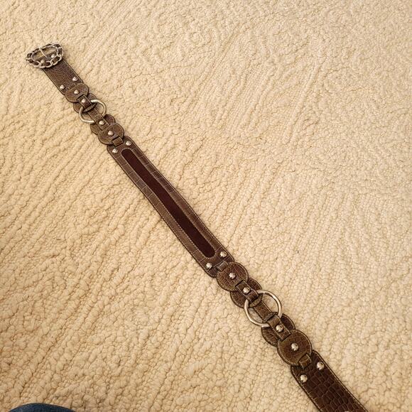 Kathy Van Zeeland Western Belt Ornate Sz L - Picture 4 of 5